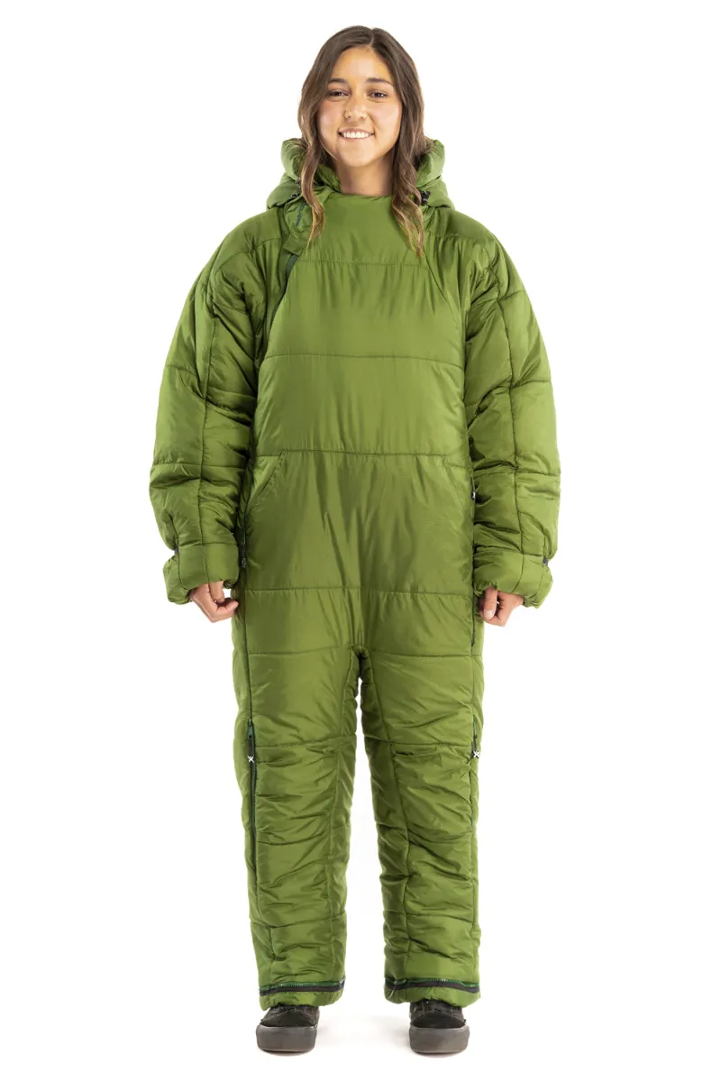 Selk'Bag Original 6G Onesie Sleeping Bag Green Pasture-2